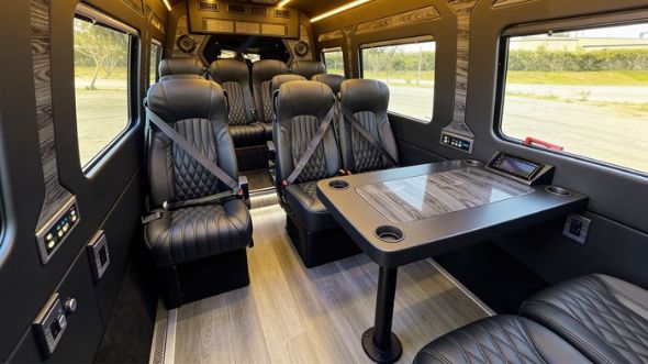 memphis 12 passenger sprinter van interior