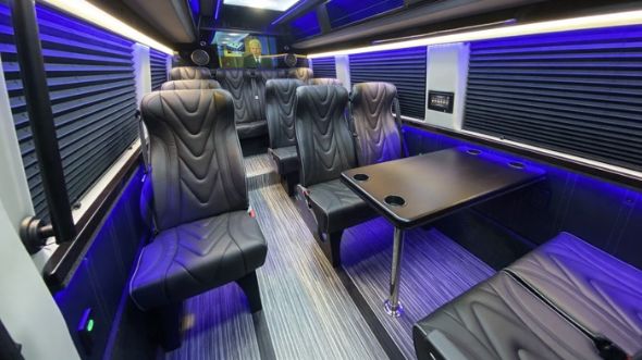 memphis 18 passenger sprinter van interior