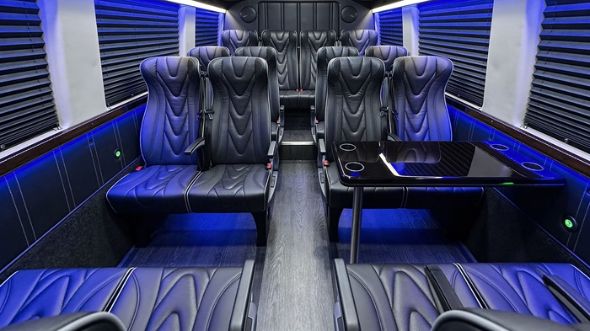 memphis 20 passenger sprinter van interior