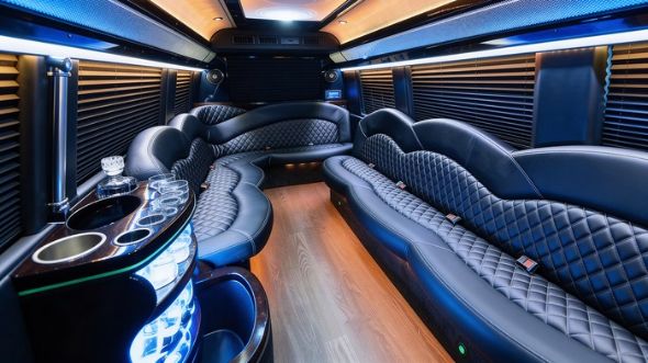 memphis sprinter limousine interior