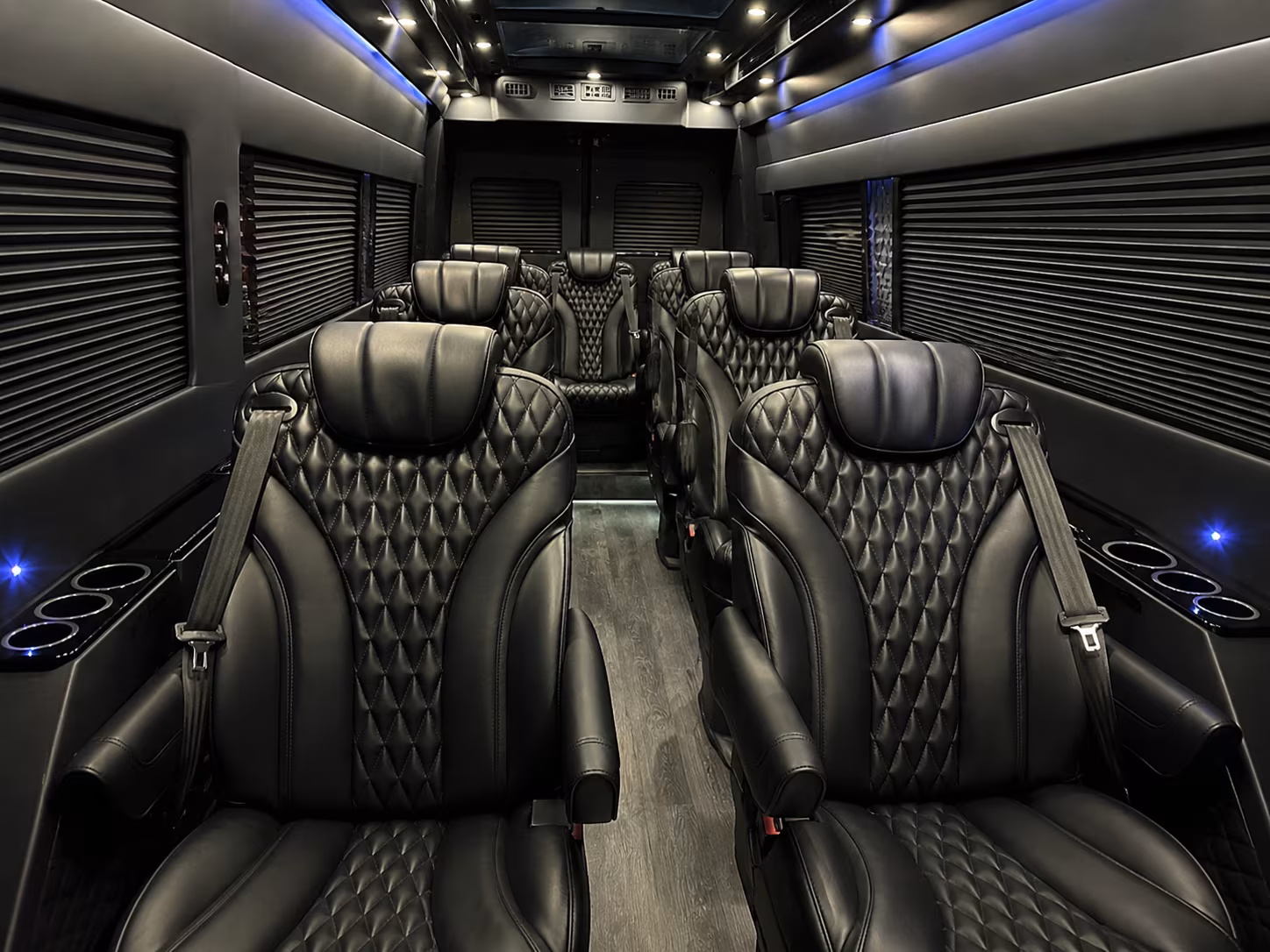 10 passenger sprinter van inside