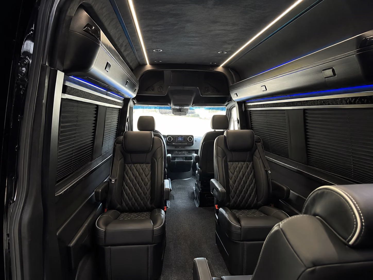 memphis 20 passenger sprinter van interior